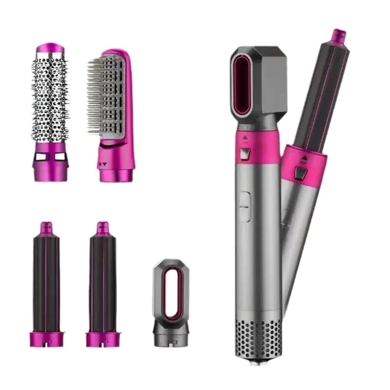 Five-in-One Hair Curler Set
