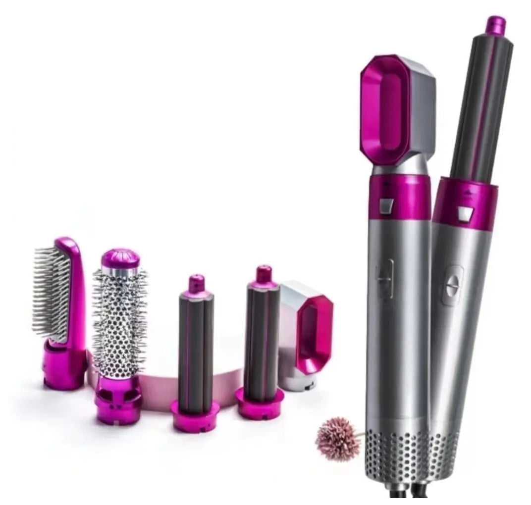 Five-in-One Hair Curler Set